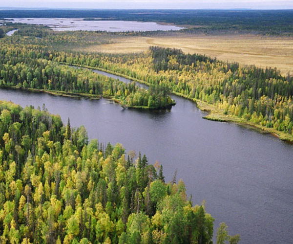 Водлозерский национальный парк осенью