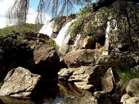 Водопад в национальном парке Шапада-дус-Веадейрус