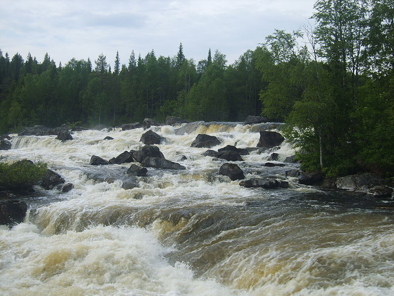 Водопад Киваккакоски