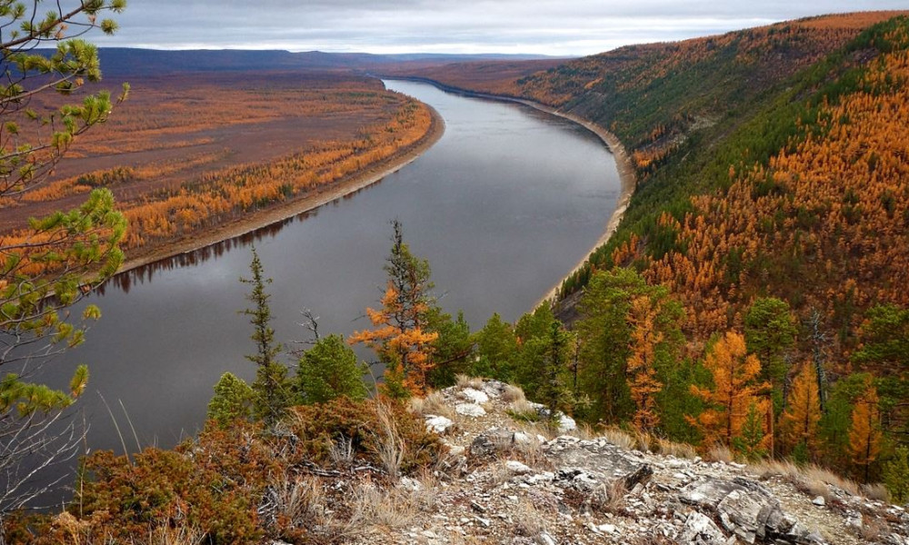 Заповедник Олекминский осенью